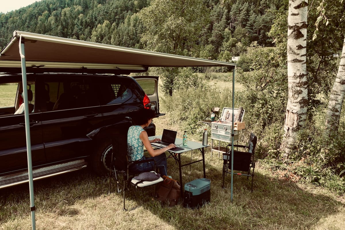 Autarkes Camping- & Remote-Work-Equipment mieten in Weiz