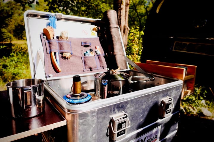Image of a portable outdoor kitchen